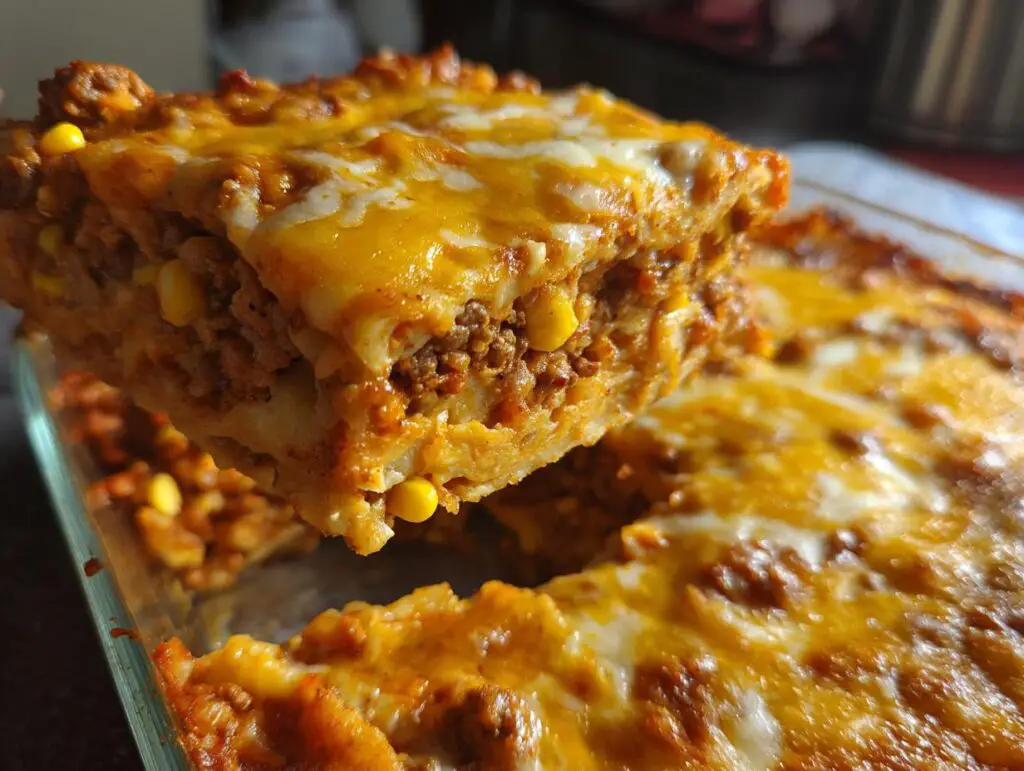 Ground Chicken Taco Casserole