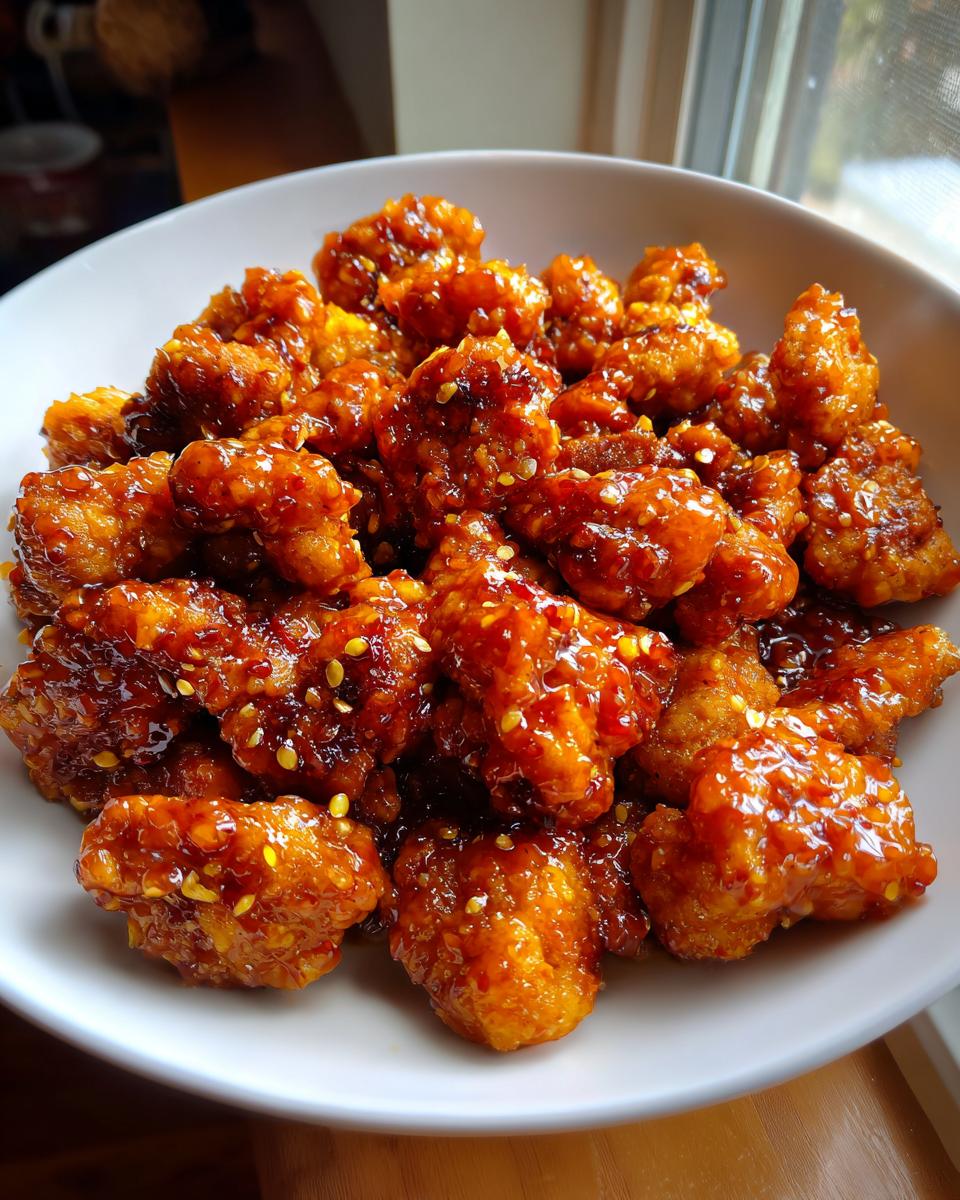 Ground Orange Chicken - detail 2