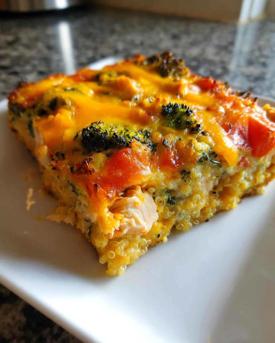 High Protein Chicken and Quinoa Bake - detail 1