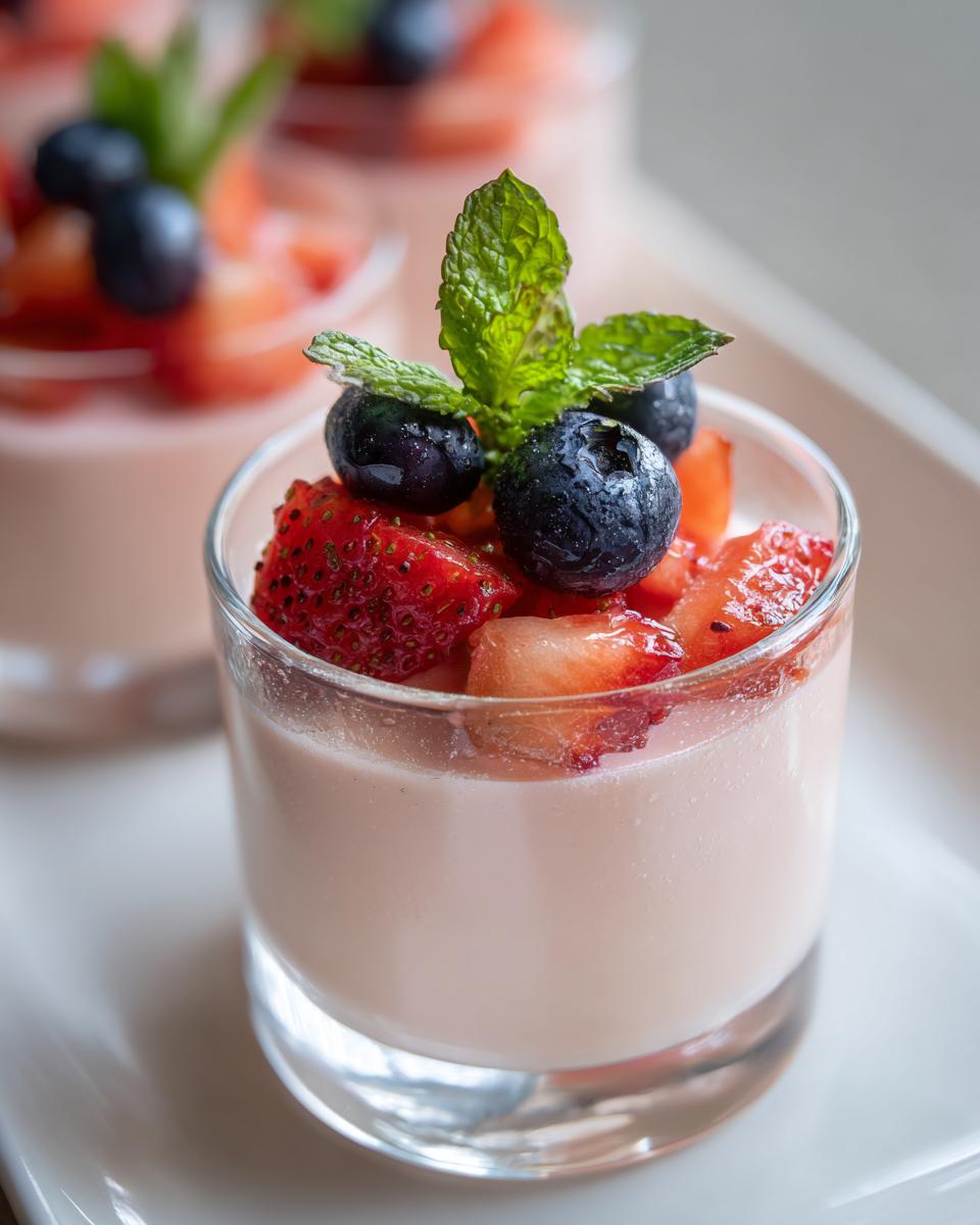 High Protein Low Calorie Jello Dessert Cups Recipe - detail 2