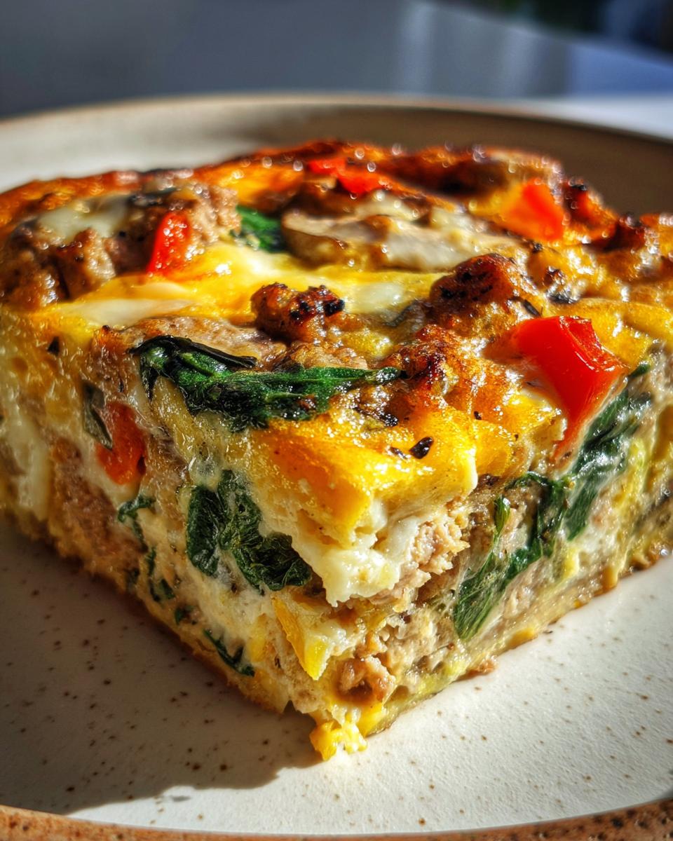 High Protein Low Calorie Quiche for Weight Loss - detail 1