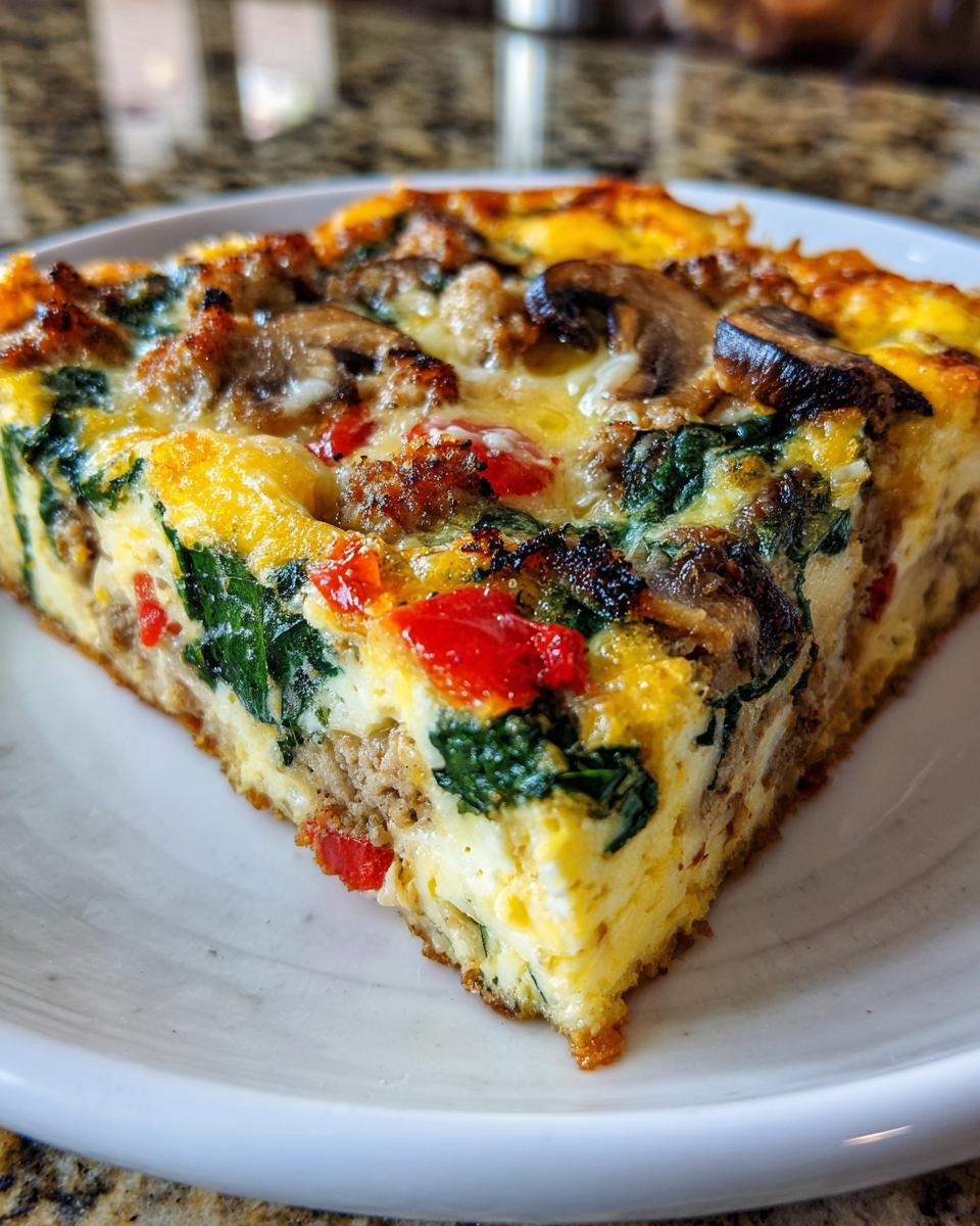 High Protein Low Calorie Quiche for Weight Loss - detail 2
