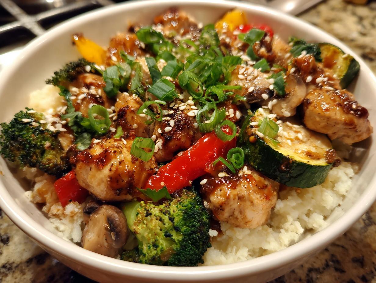 Amazing 400-Calorie High-volume low-calorie chicken dinner