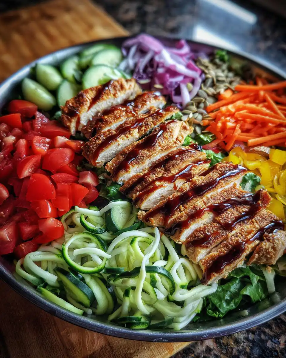 High-volume low-calorie salad bowls - detail 2