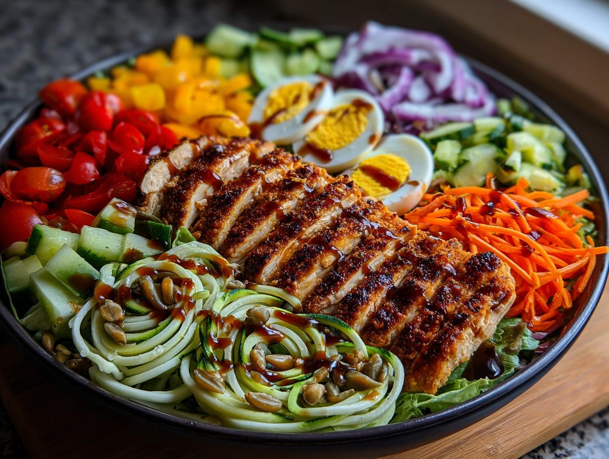 385 Calorie High-Volume Low-Calorie Salad Bowls