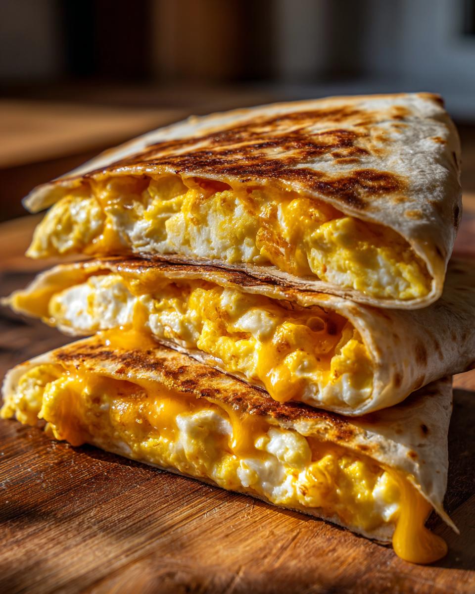 High‑protein breakfast quesadilla - detail 1