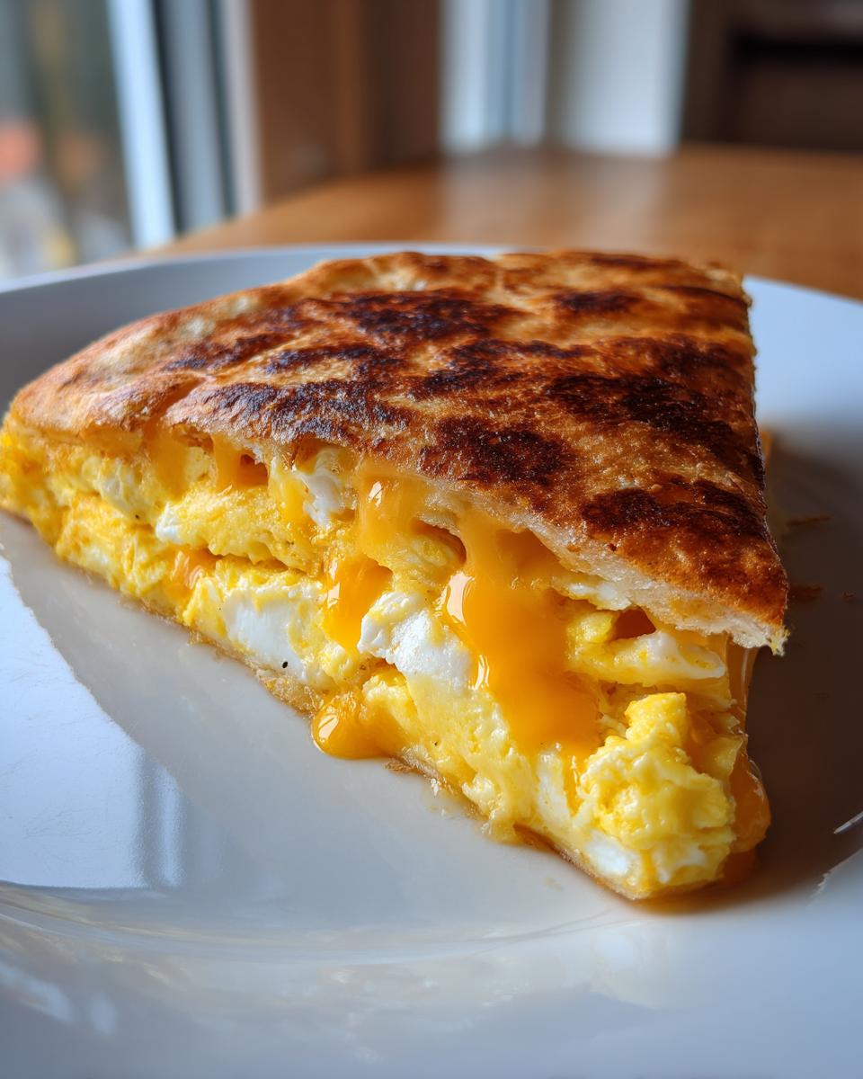 High‑protein breakfast quesadilla - detail 2