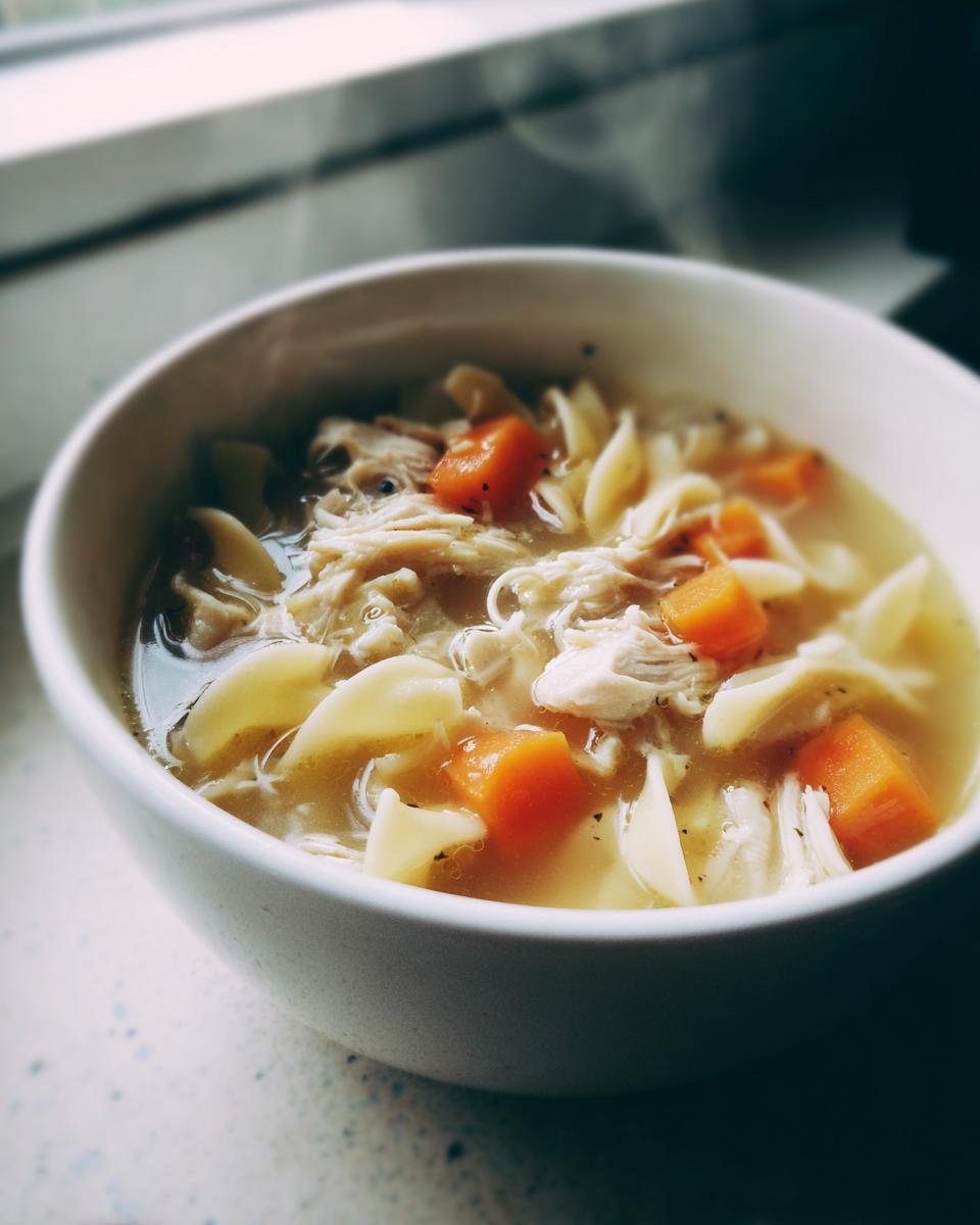 Homemade Chicken Noodle Soup - detail 1