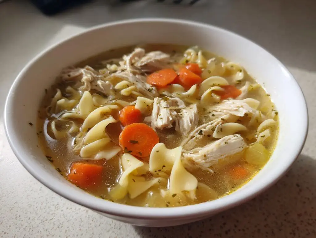 Homemade Chicken Noodle Soup