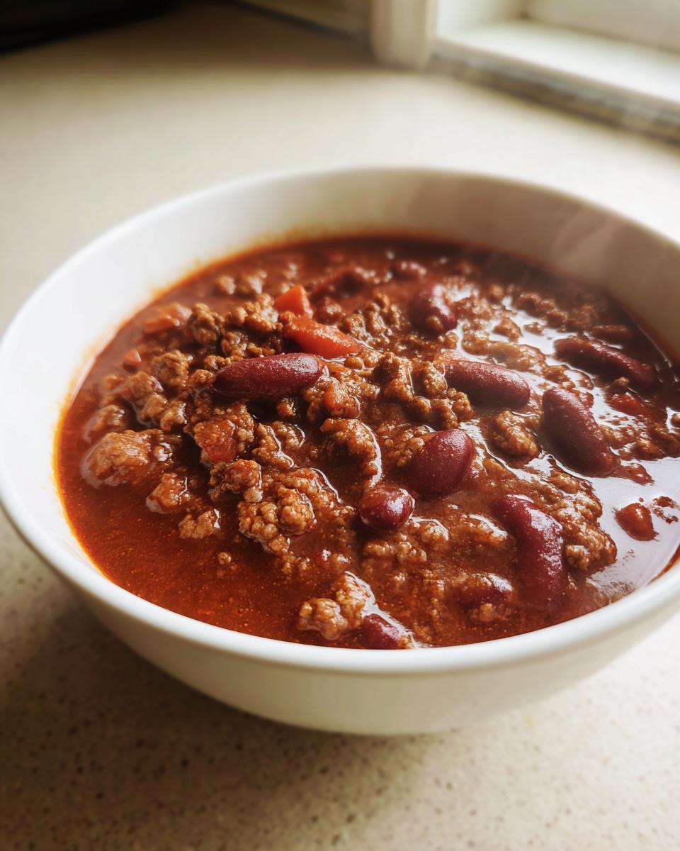 Homemade Chili - detail 1