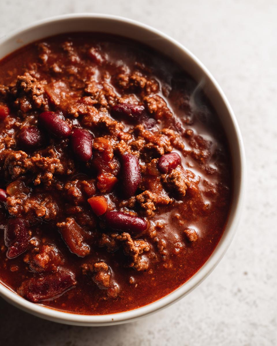 Homemade Chili - detail 2