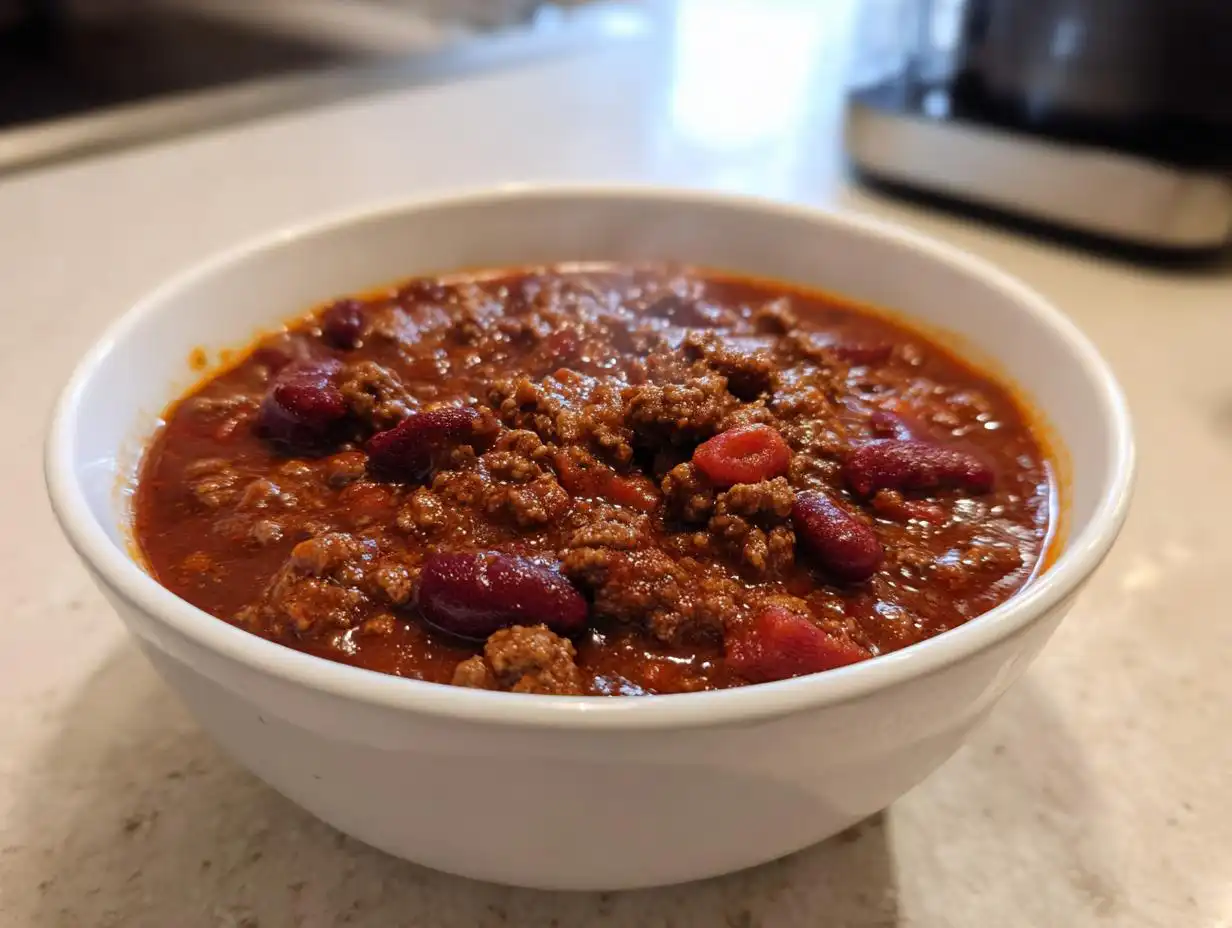 Amazing 15-min Homemade Chili flavor