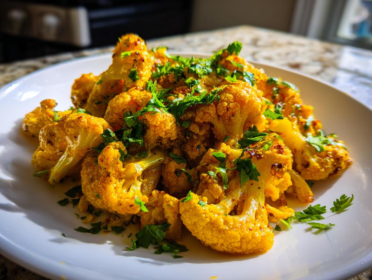 Amazing 1 Indian Coconut Butter Cauliflower