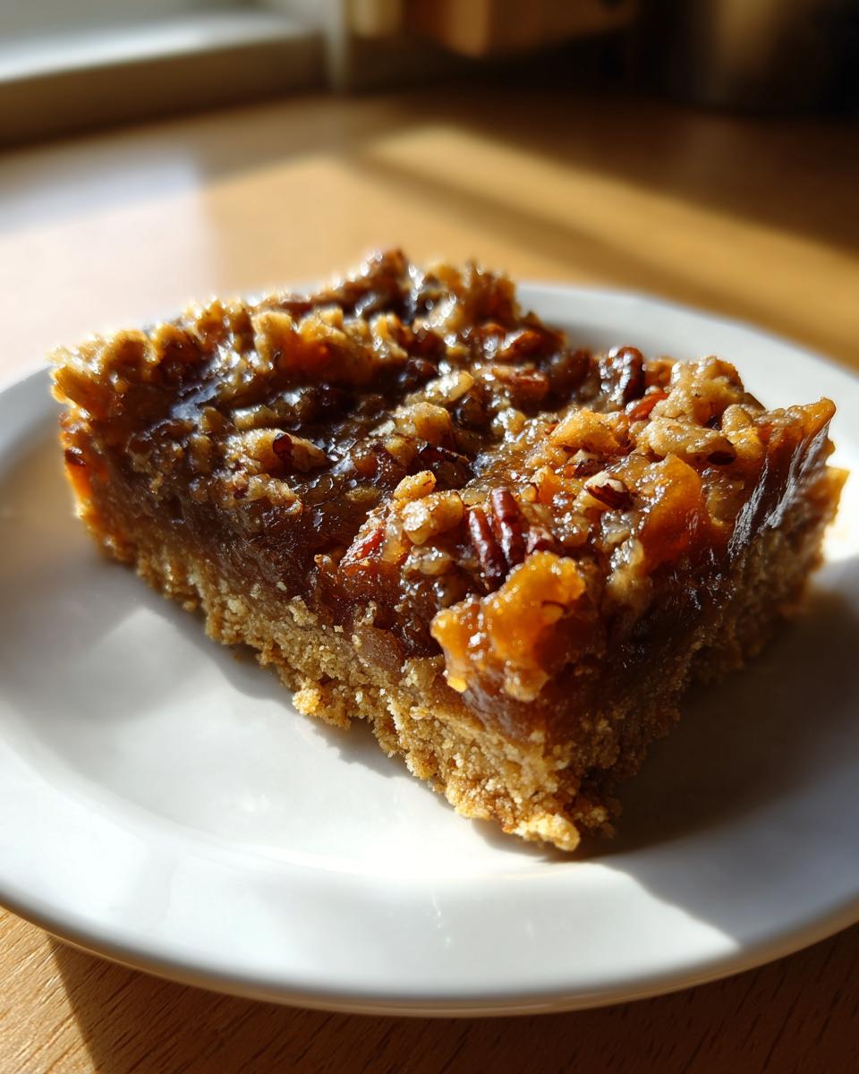 Lazy Girl Pecan Pie Bars Recipe - detail 2