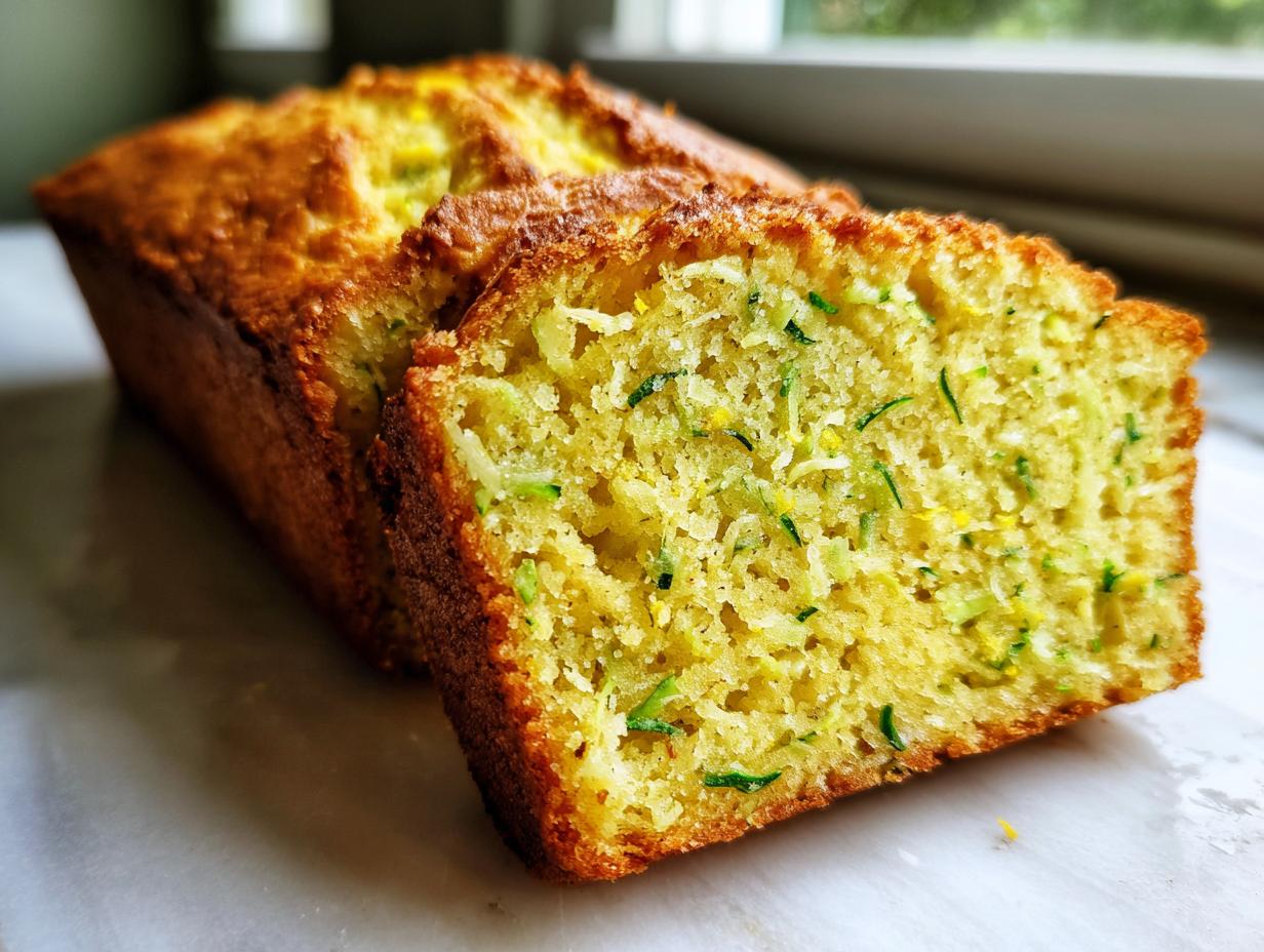 Crazy Moist 15-Minute Lemon Zucchini Bread