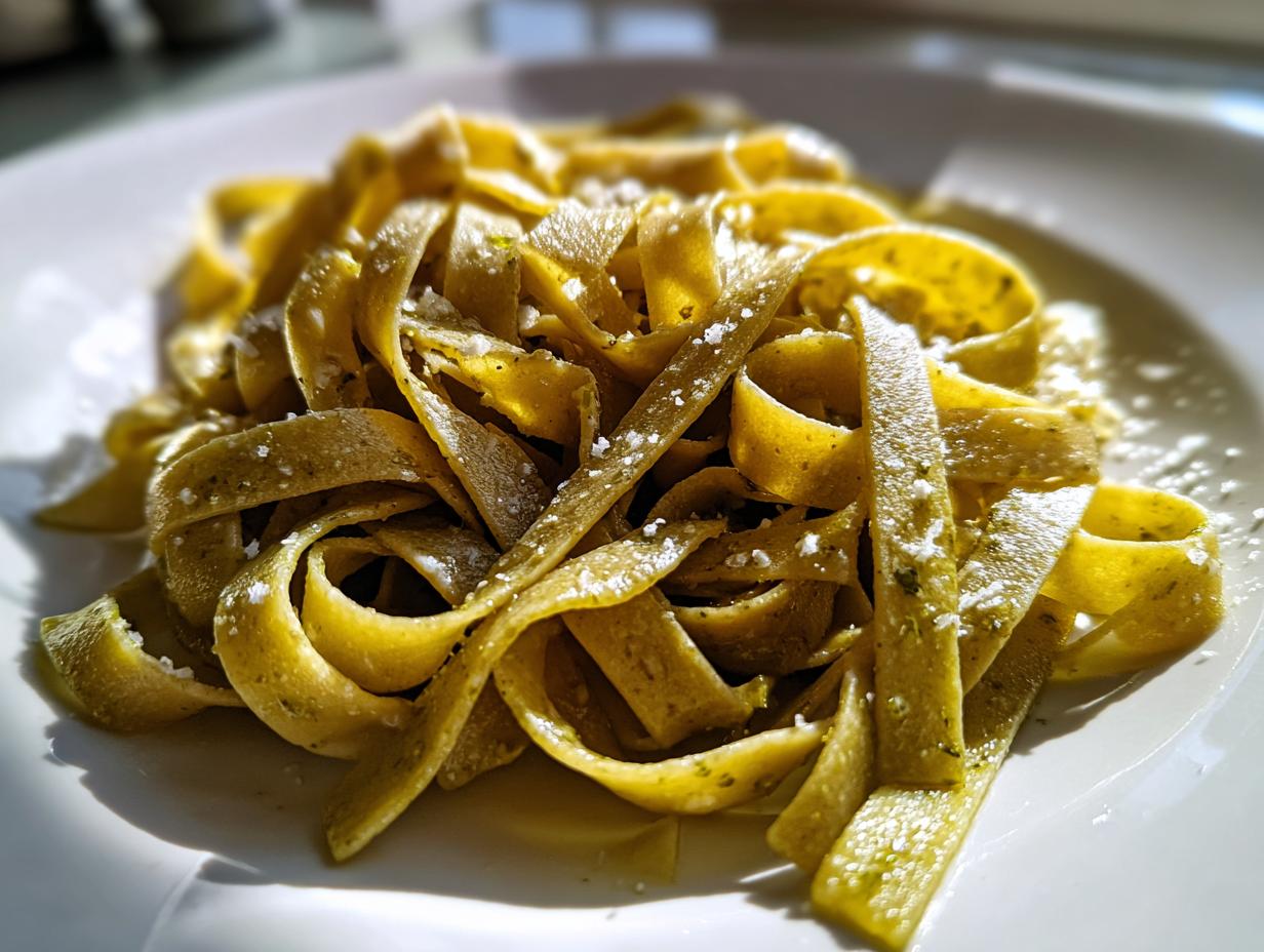 Amazing 2 Ingredient Lentil flour pasta gluten-free