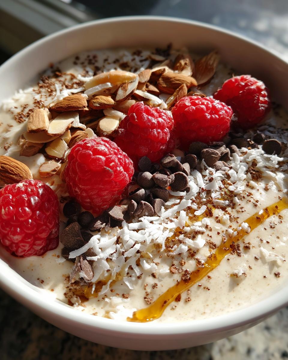 Low Calorie Cottage Cheese Dessert Bowl - detail 2