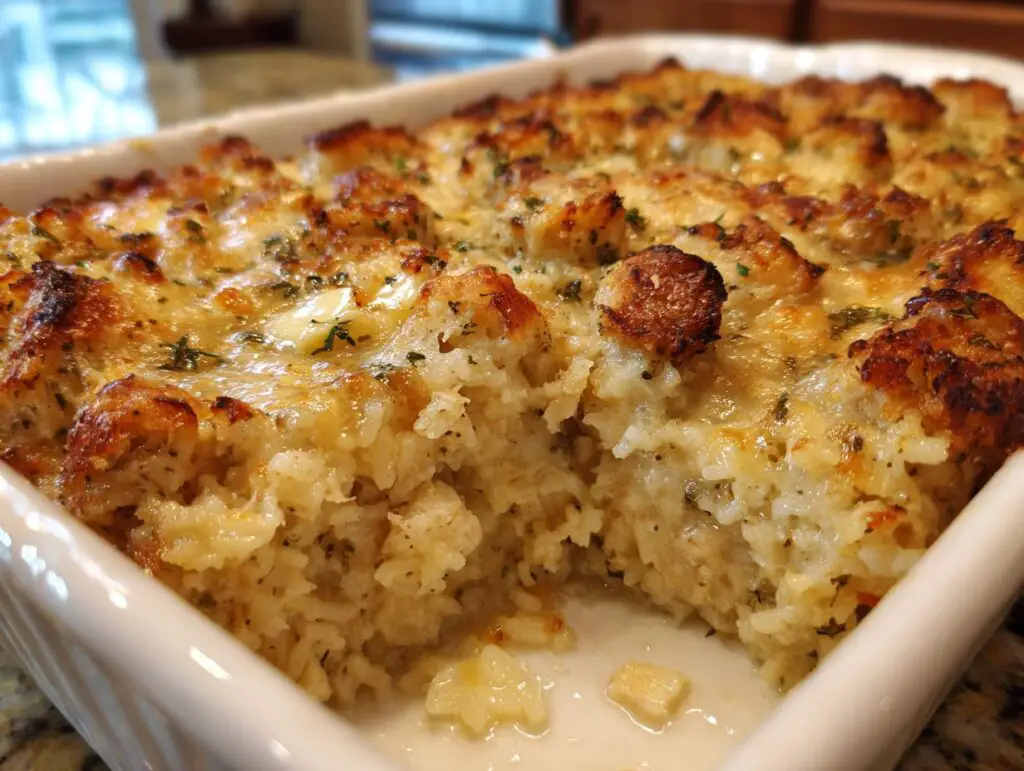 Mamaw's Chicken and Rice Casserole