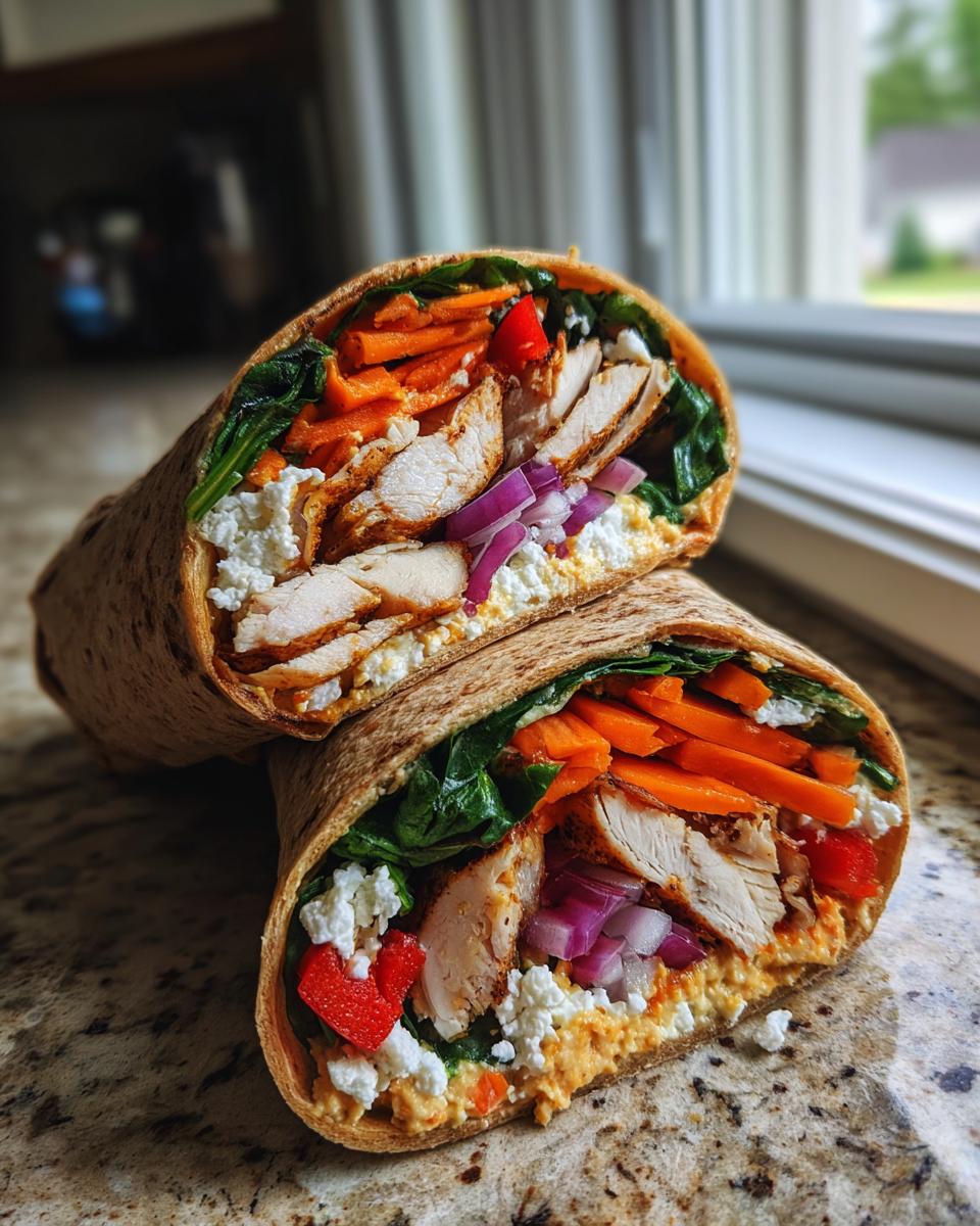 Mediterranean Chicken Wraps - detail 2