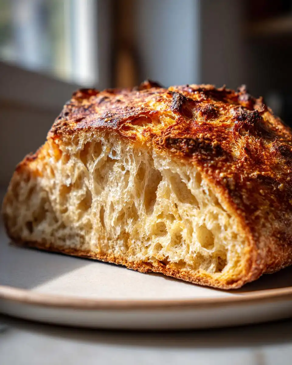 Miracle No Knead Bread - detail 1