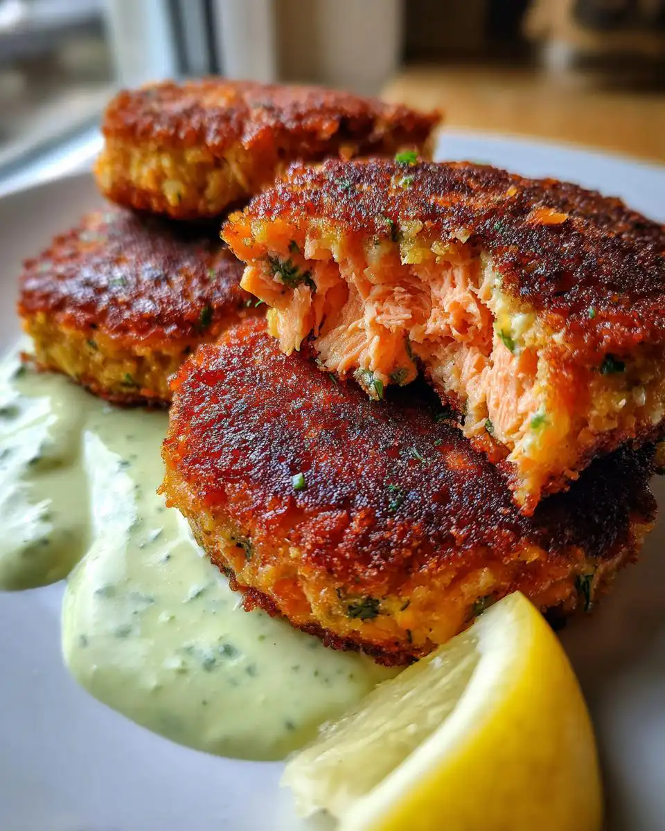 Old Fashioned Salmon Patties Recipe - detail 1