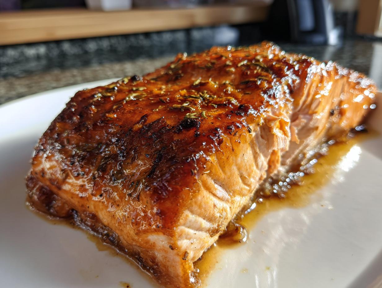 Peach Roasted Salmon: 4 Amazing Bites