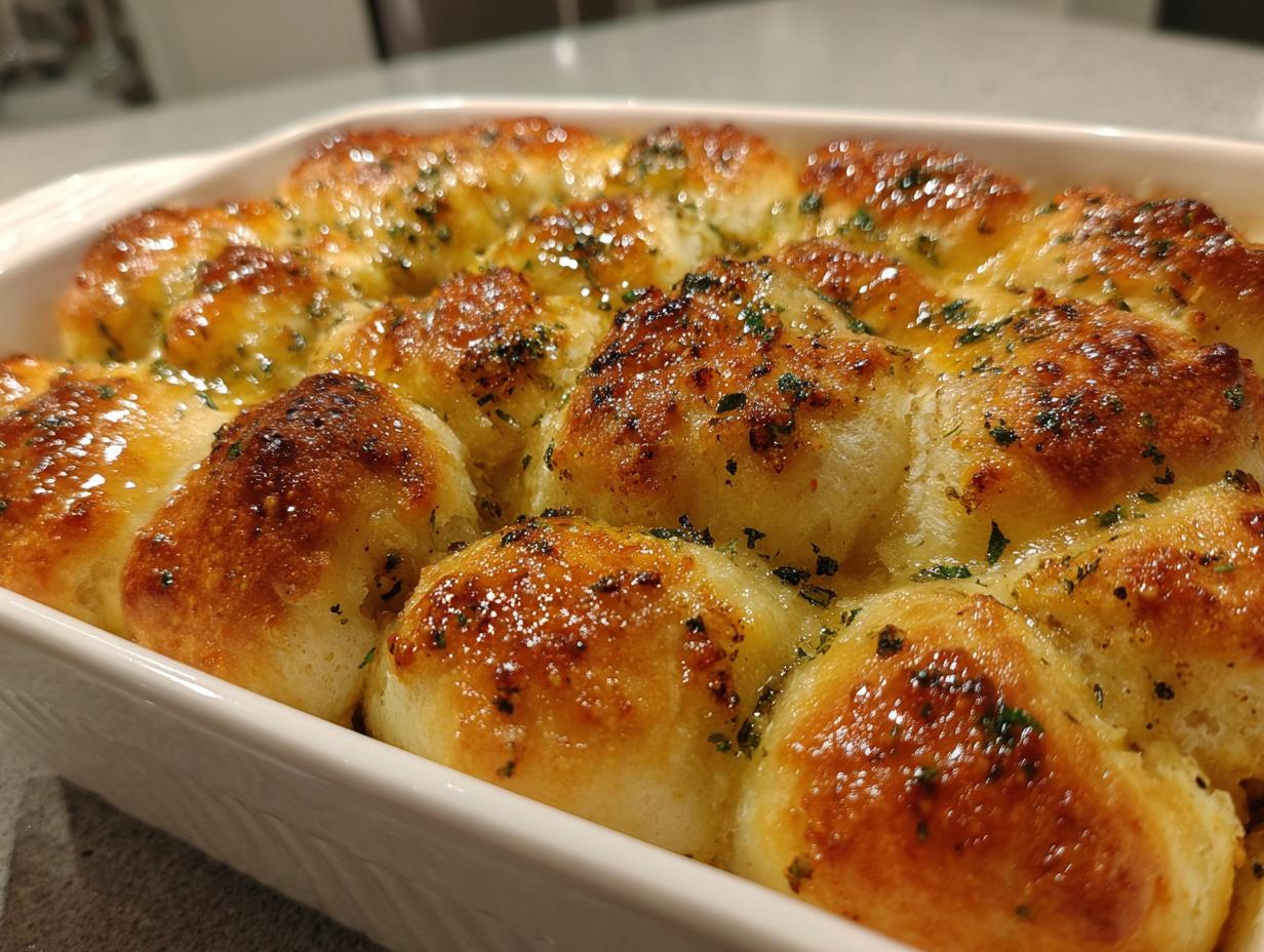 Amazing 24 Pull-Apart Stuffing Rolls
