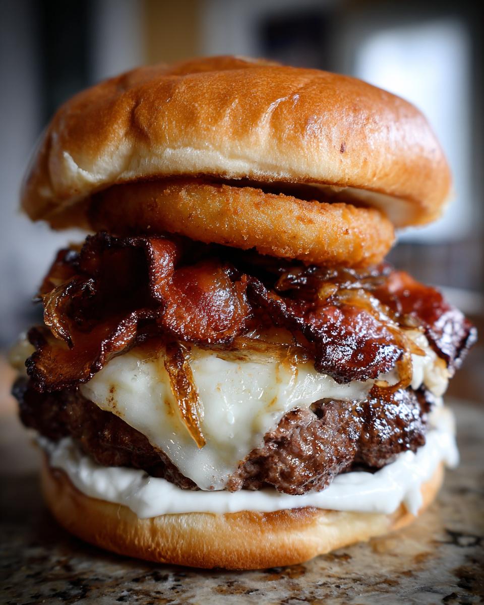 Roadhouse Burger Recipe - detail 1