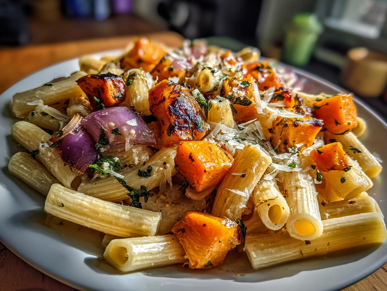 Amazing 15-Min Roasted Vegetable Pasta