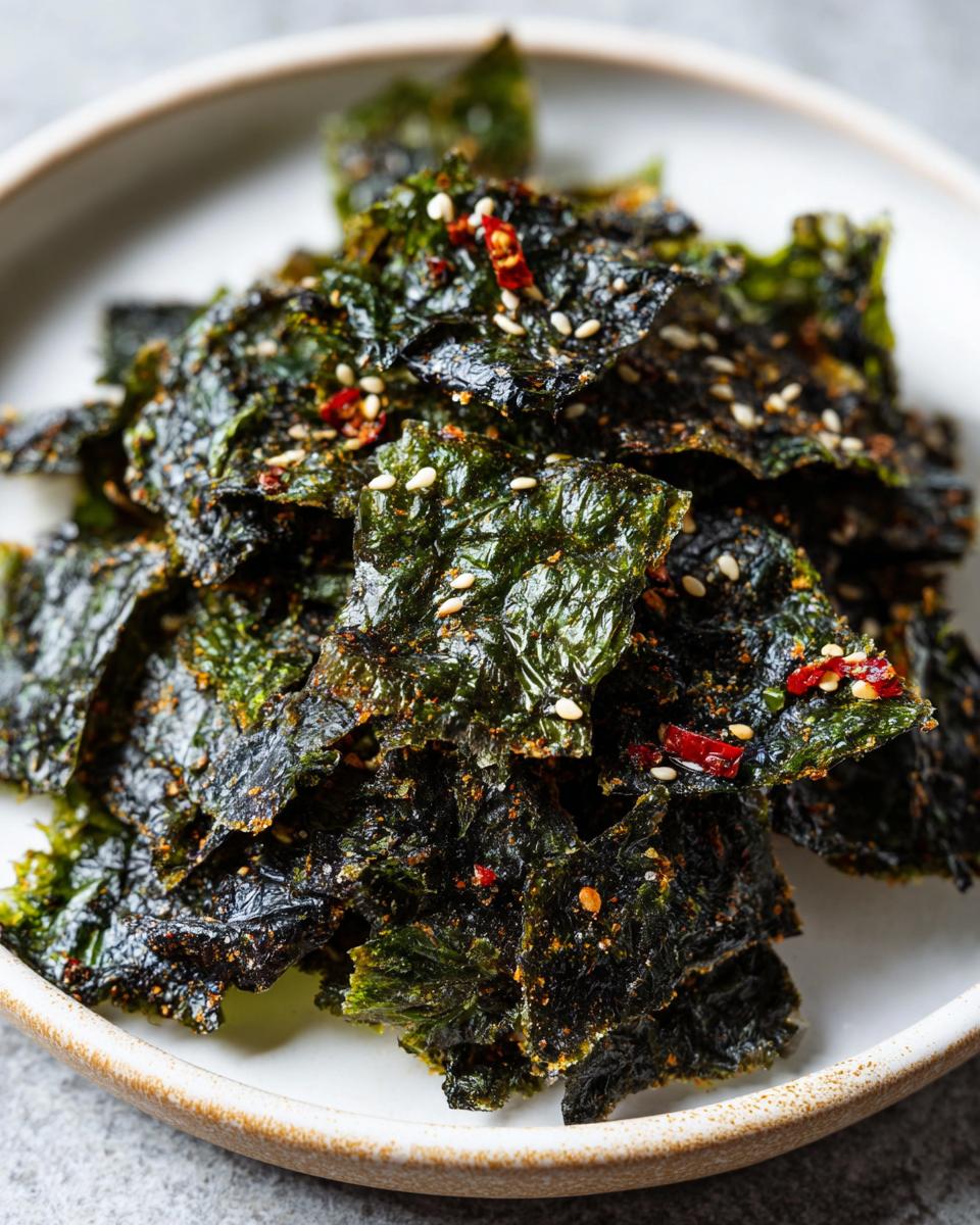 Roasted seaweed snack chips - detail 2