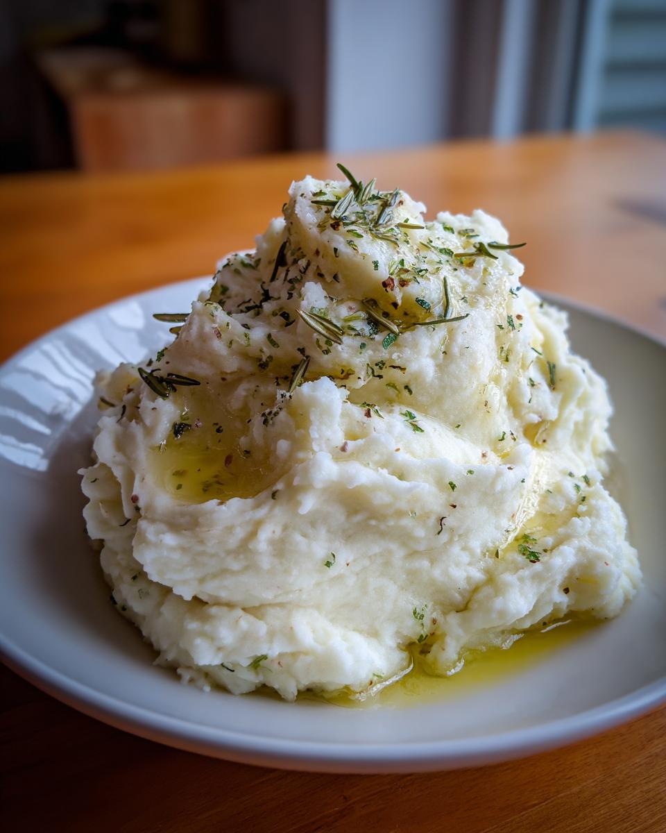 Rosemary Garlic Mashed Potatoes - detail 1