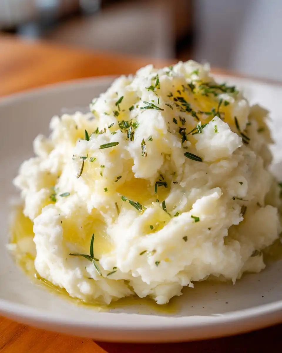 Rosemary Garlic Mashed Potatoes - detail 2