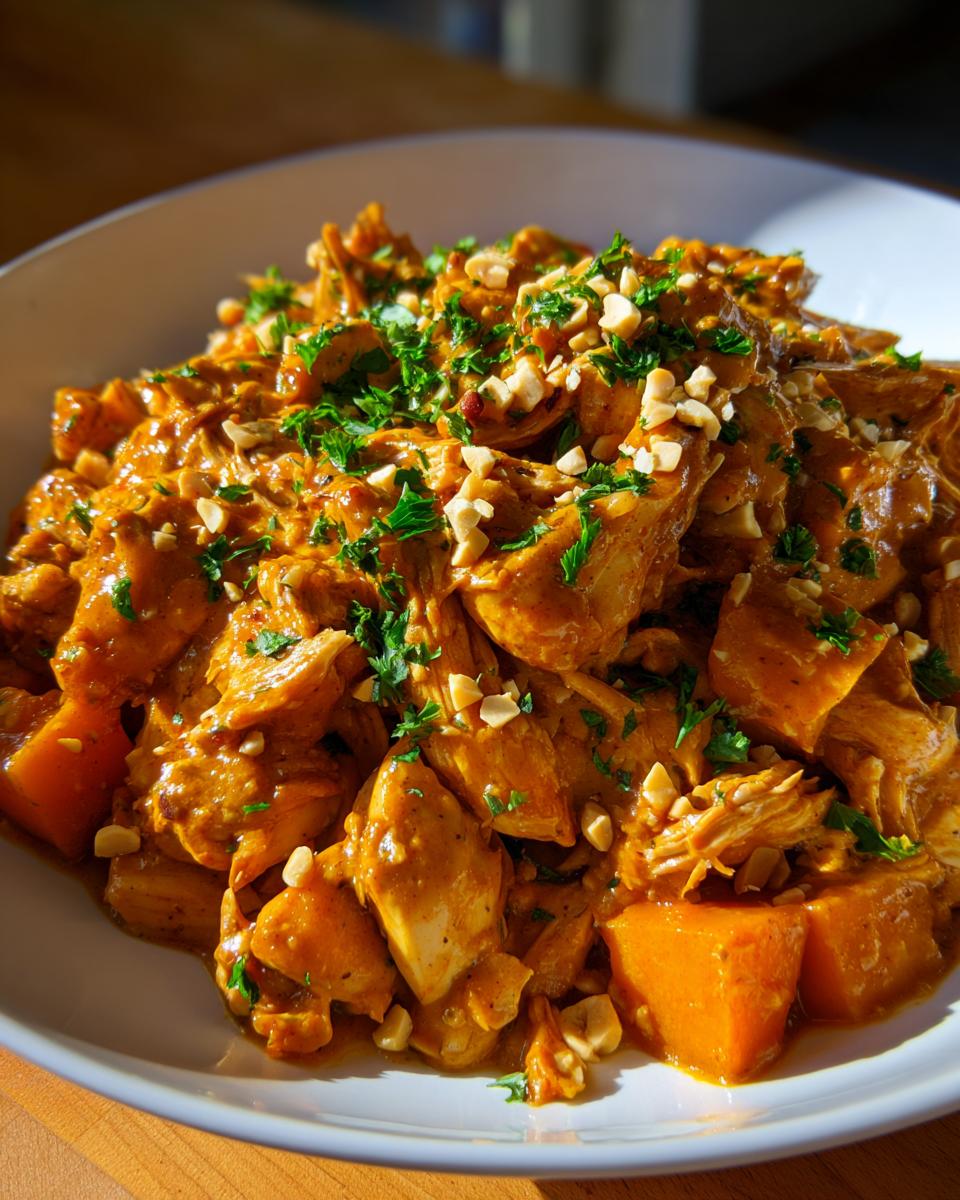 Slow-Cooked Thai Peanut Chicken - detail 1