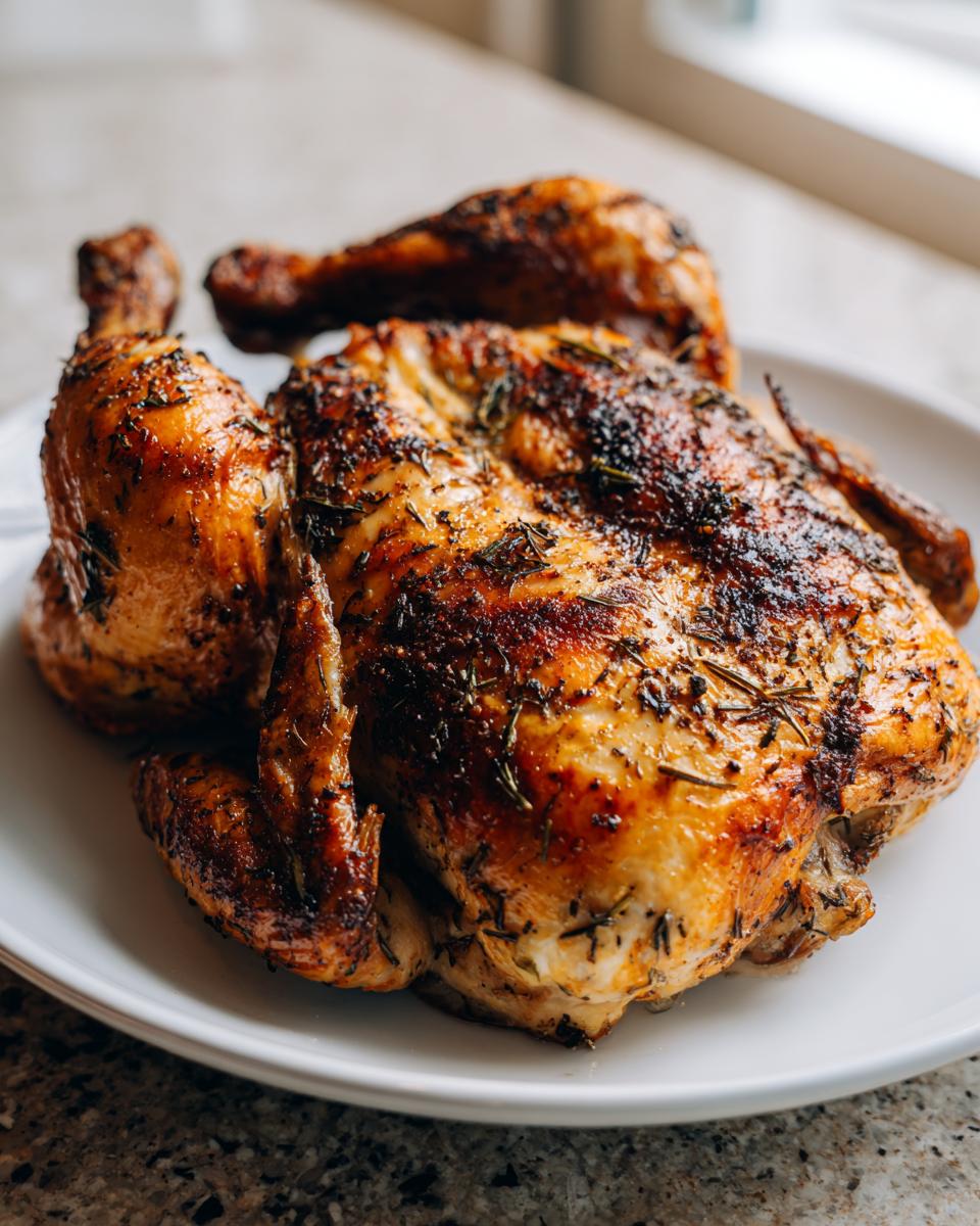 Spatchcocked Roast Chicken - detail 1