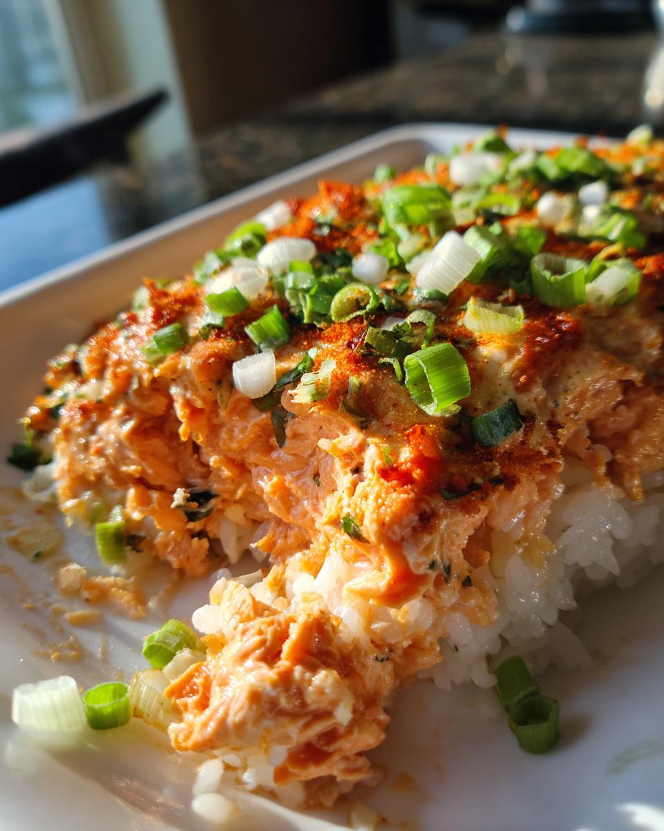 Spicy Salmon Sushi Bake Recipe - detail 2