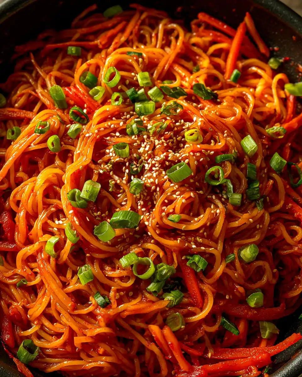 Spicy gochujang noodles - detail 2