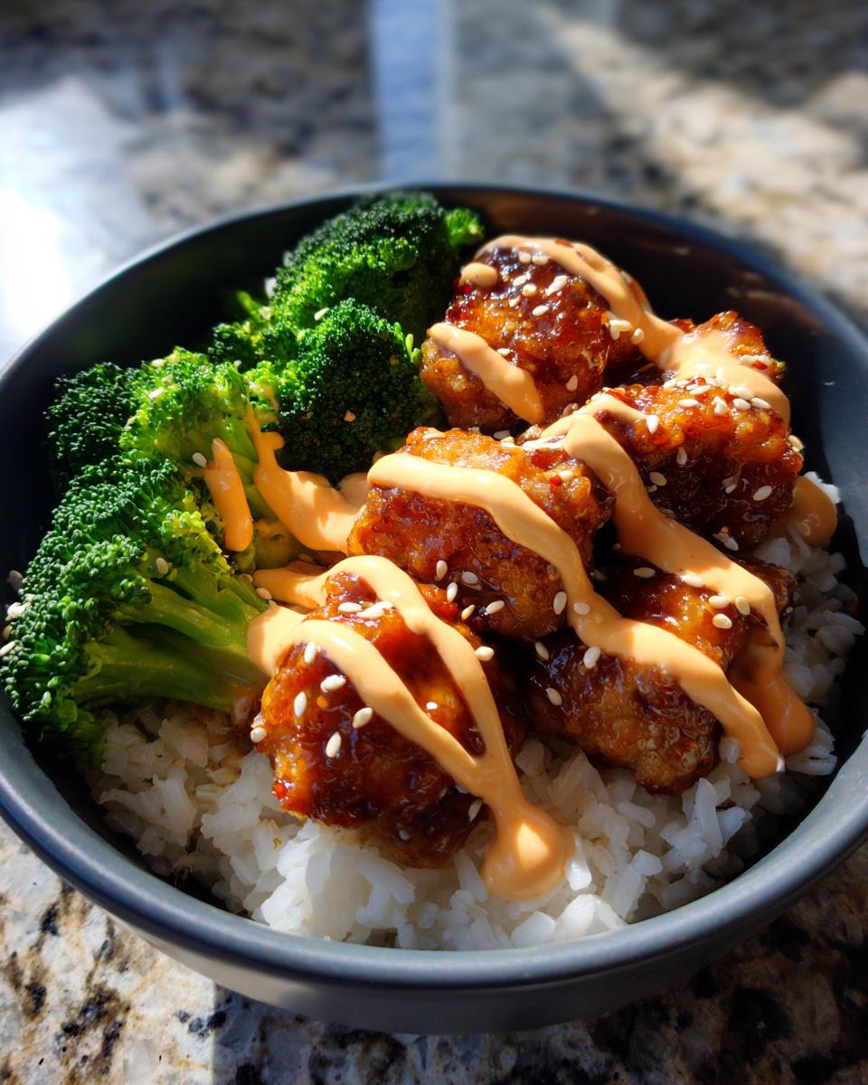 Sticky Chicken Bowls Recipe - detail 1