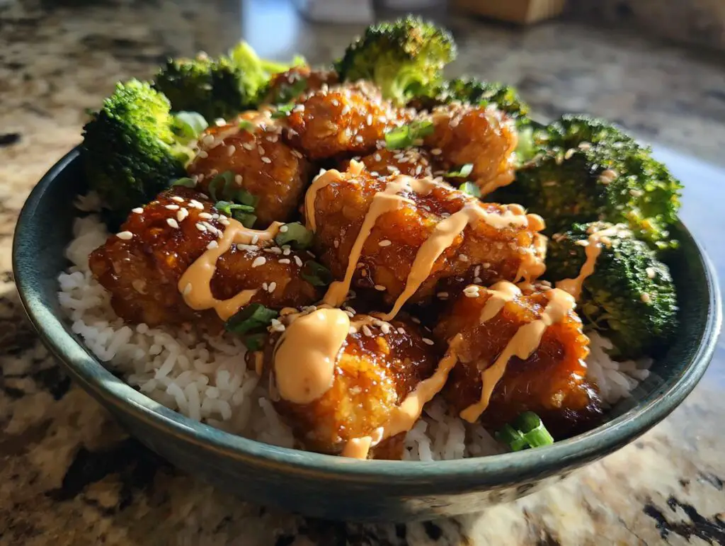 Sticky Chicken Bowls Recipe