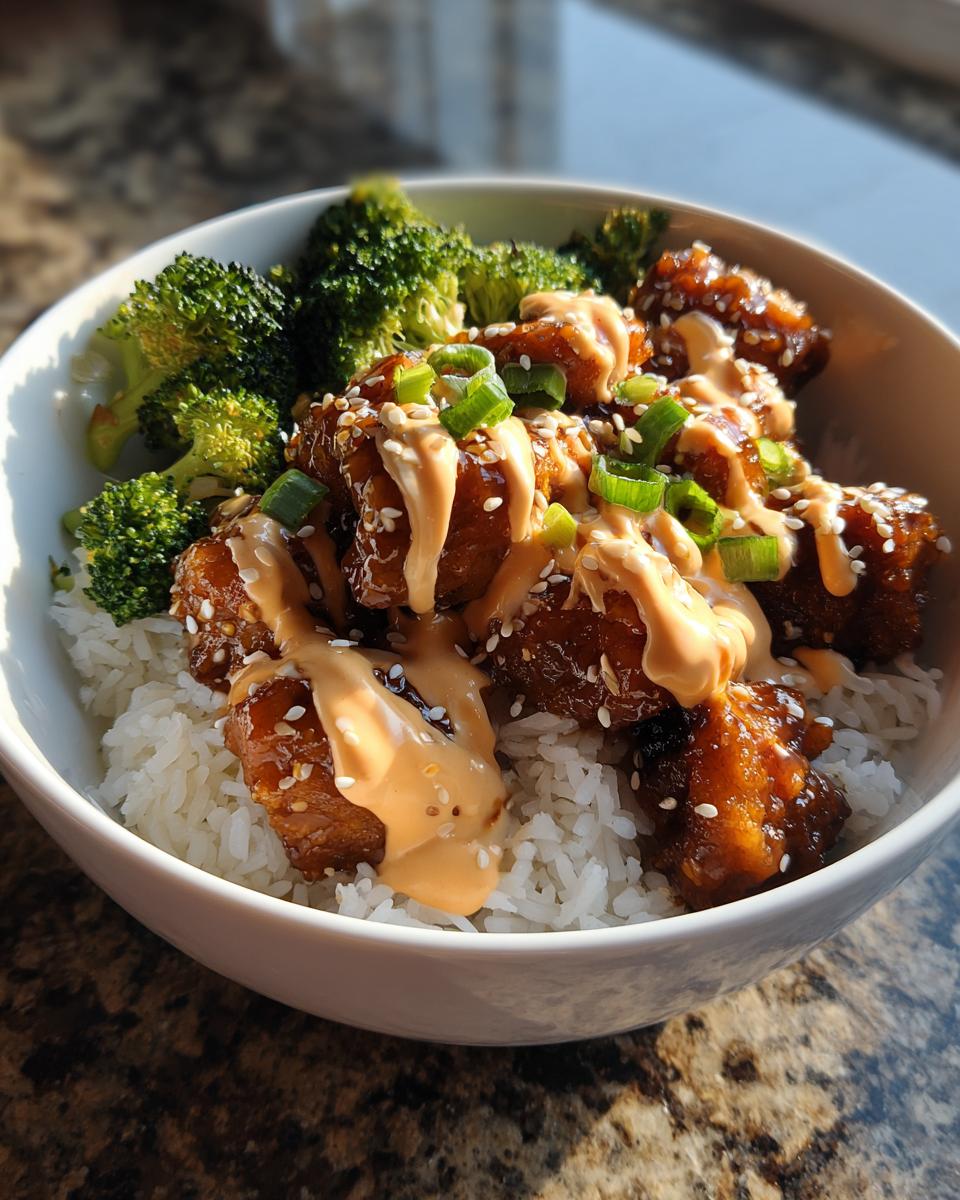 Sticky Chicken Bowls Recipe - detail 2