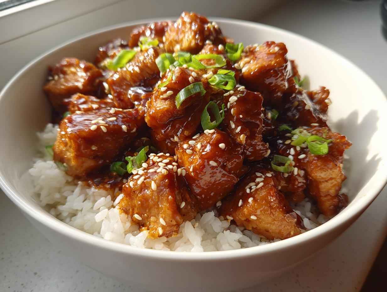 Amazing 25-Min Teriyaki Chicken Rice Bowl