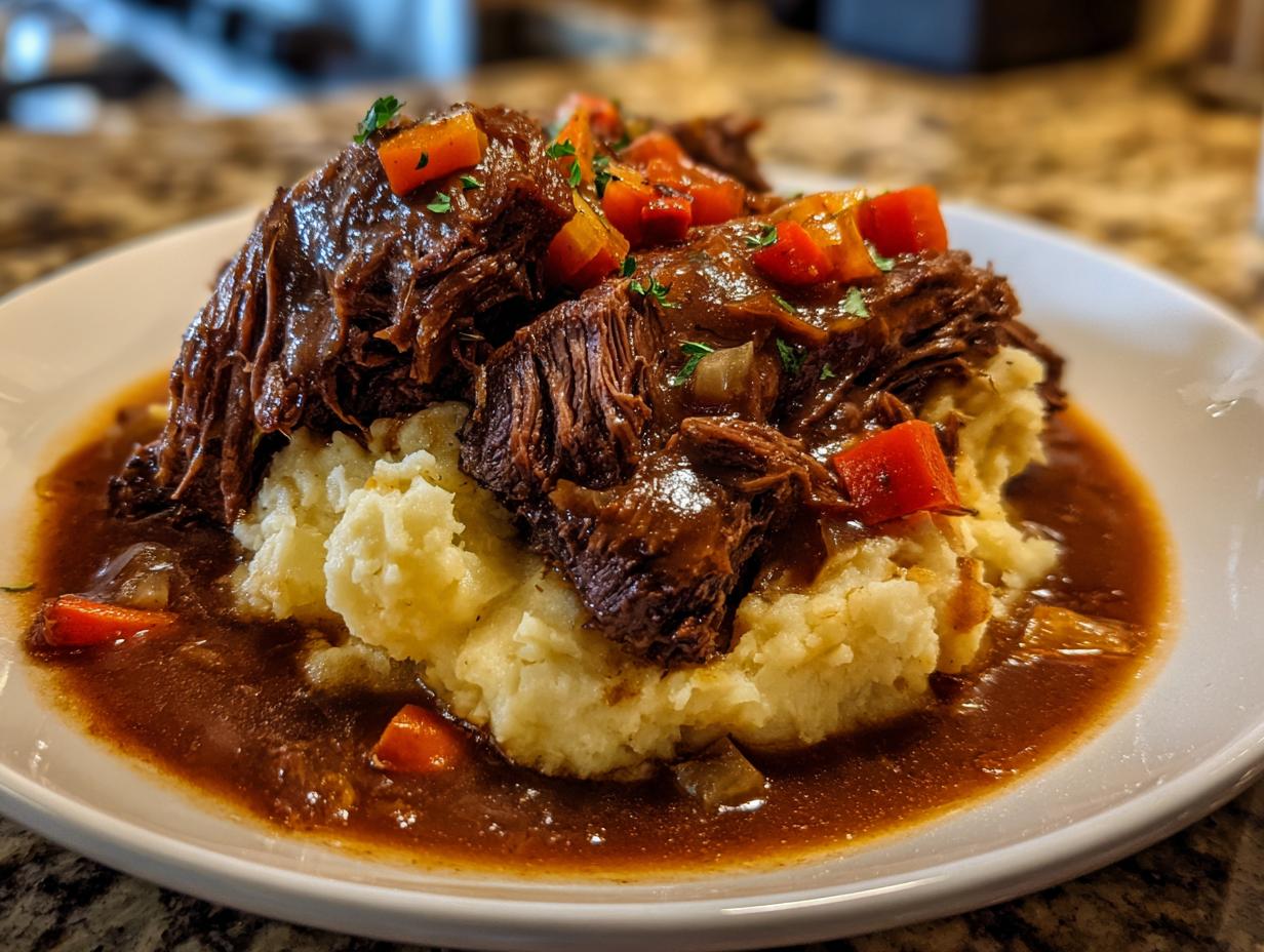Amazing 8 Hour Texas Roadhouse Beef Pot Roast
