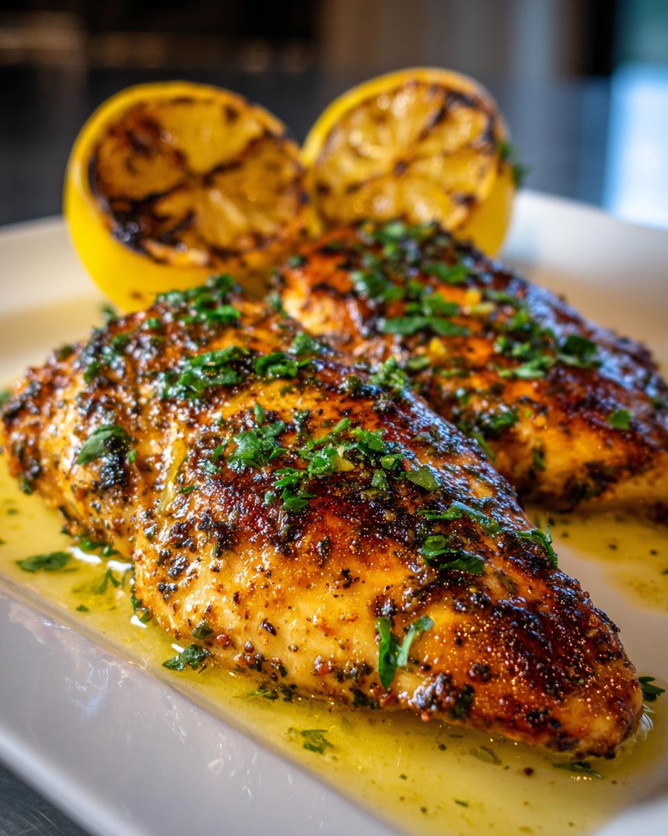 Texas Roadhouse Herb Crusted Chicken - detail 1