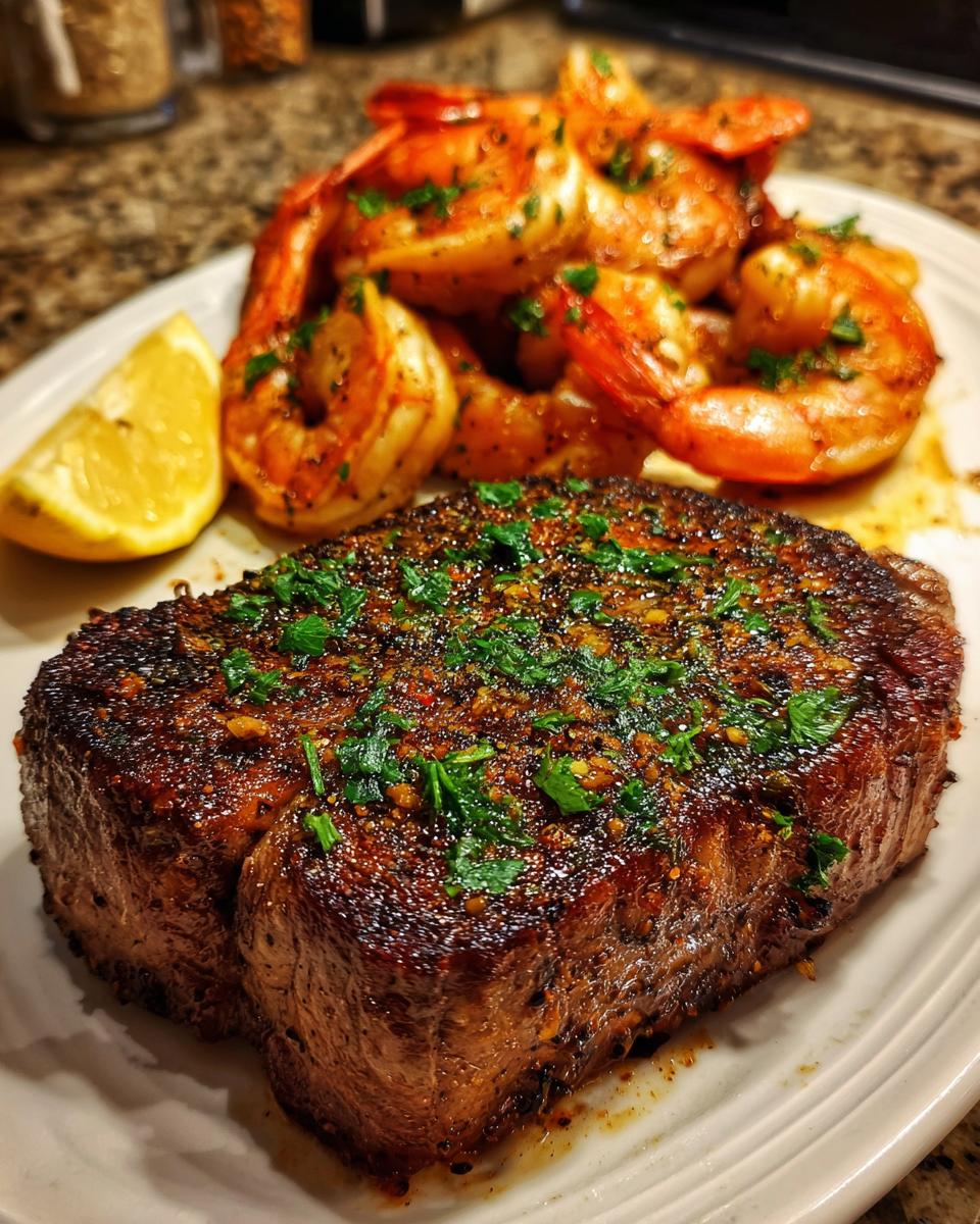 Texas Roadhouse Ribeye & Shrimp Recipe - detail 2