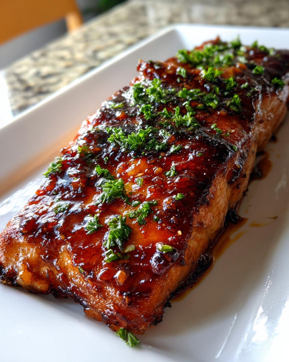 Texas Roadhouse Style Baked Salmon - detail 1