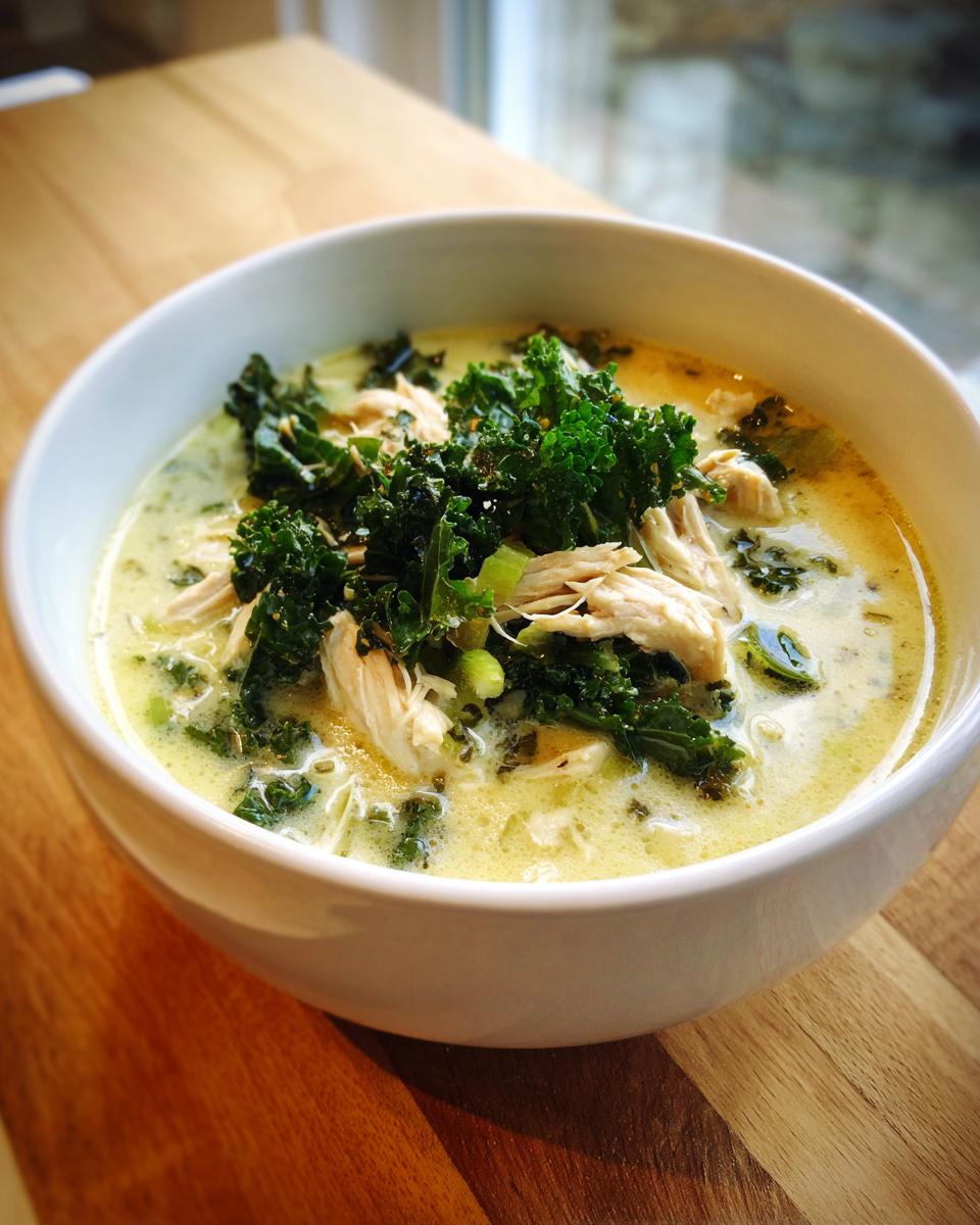 The Best Low Carb Keto Chicken Soup - detail 1
