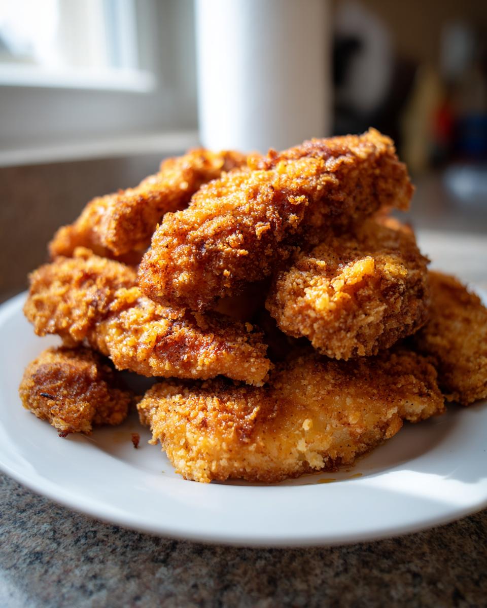 air fryer chicken tenders - detail 1