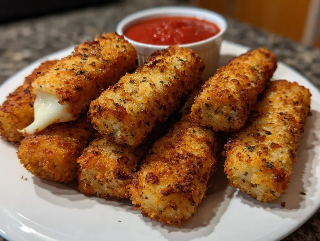 air fryer mozzarella sticks homemade