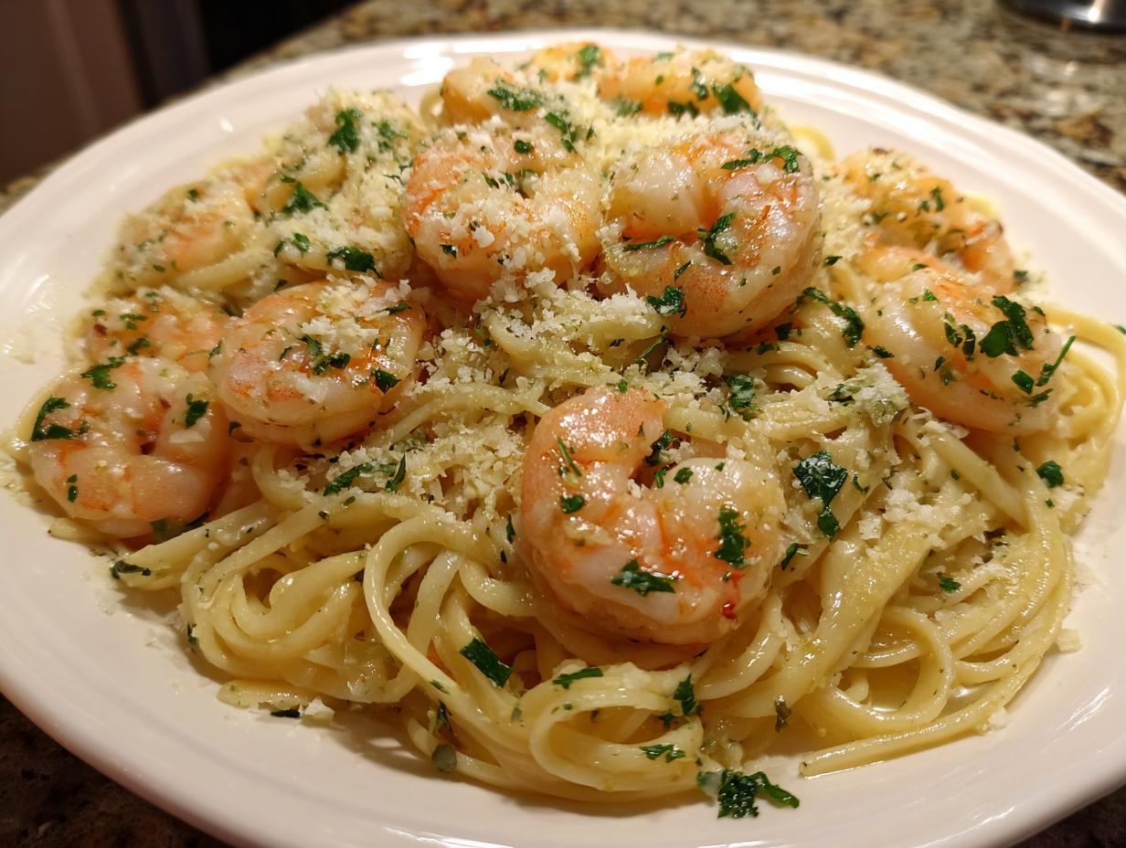 Amazing 25-Minute Buttery Shrimp Scampi