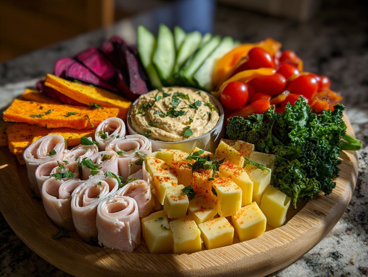 Amazing 10 charcuterie chips low calorie snack board