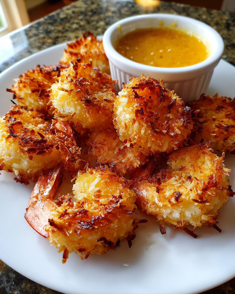 coconut shrimp - detail 1